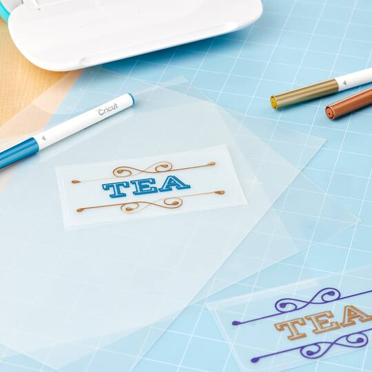 9 Packs 5 ct. (45 total) Cricut® Printable Clear Sticker Paper. 8.5" x